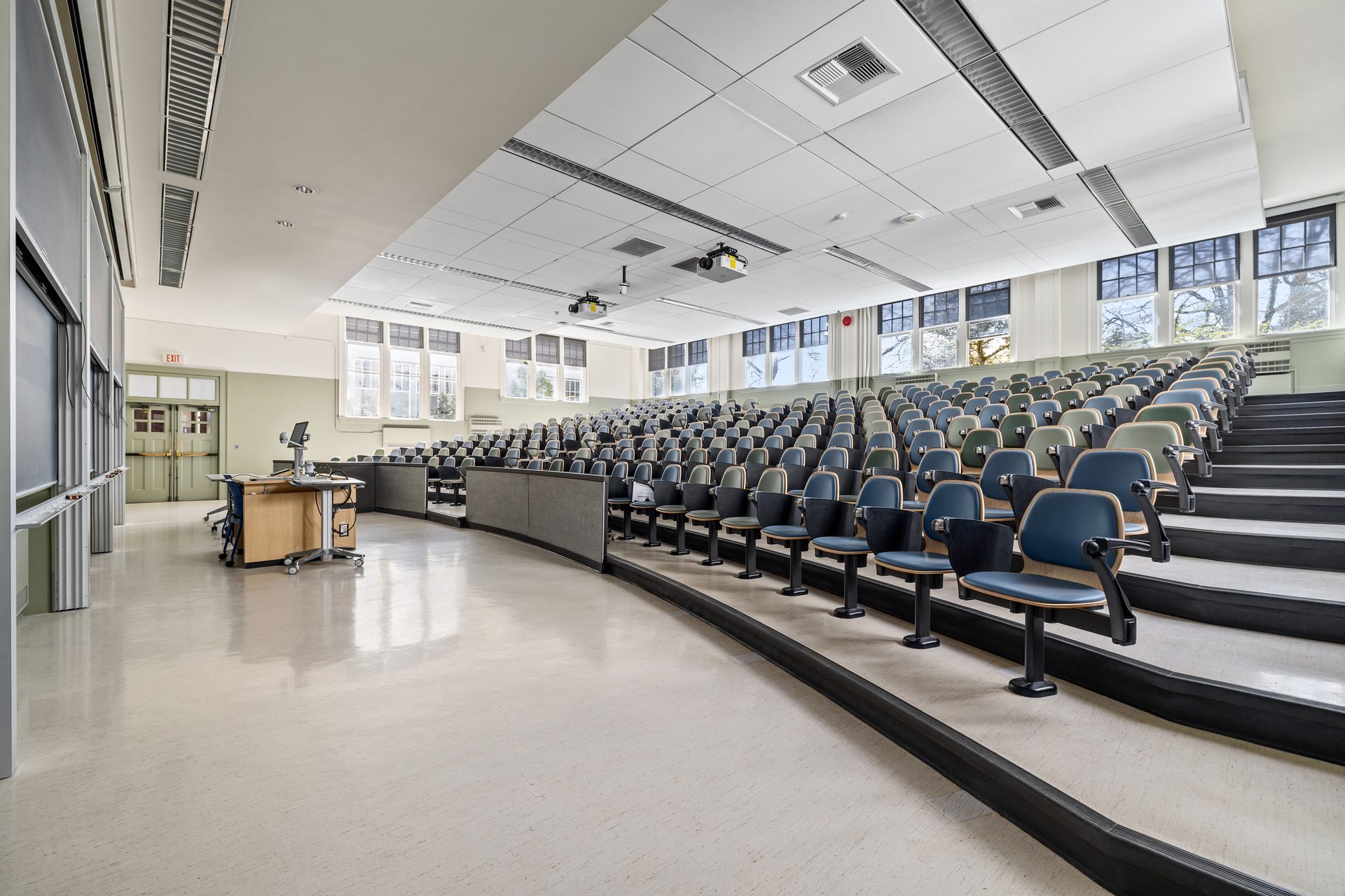 UBC lecture theatre delivered by Enduro — East Mall, Vancouver